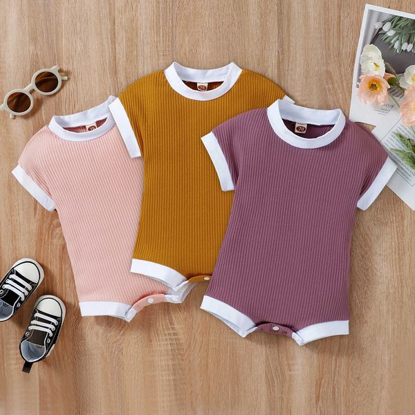 rompers citgeett summer infant baby girls boys romper ribbed short sleeve snap bottom jumpsuit clothes l230314, Blue
rompers citgeett summer infant baby girls boys romper ribbed short sleeve snap bottom jumpsuit clothes l230314, Blue
