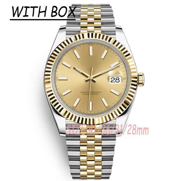 r olex caijiamin-mens watches 36/41mm automatic movement stainless steel watch 28/31 women 2813 mechanical quartz wristwatches waterproof lu, Slivery;golden
r olex caijiamin-mens watches 36/41mm automatic movement stainless steel watch 28/31 women 2813 mechanical quartz wristwatches waterproof lu, Slivery;golden
