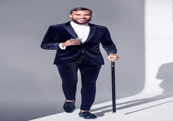 new popular two buttons dark blue velvet groom tuxedos notch lapel slim fit groomsmen wedding men party suits jacketpantstie n8264594, Black;gray
new popular two buttons dark blue velvet groom tuxedos notch lapel slim fit groomsmen wedding men party suits jacketpantstie n8264594, Black;gray