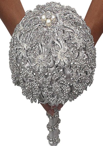 2019 luxurious crystal brooch bouquet ivory gray crystal beading bouquet satin wedding flowers bridal bouquets wedding accessories5943219 
2019 luxurious crystal brooch bouquet ivory gray crystal beading bouquet satin wedding flowers bridal bouquets wedding accessories5943219