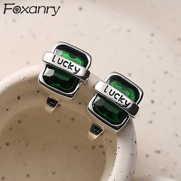 charm anry prevent allergy green zircons earrings for women couple ins fashion vintage punk lucky english letter party jewelry gift l230315, Golden
charm anry prevent allergy green zircons earrings for women couple ins fashion vintage punk lucky english letter party jewelry gift l230315, Golden