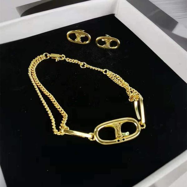designer saijia's earring bracelet necklace arc de triomphe simple and versatile cool style s double layer, Silver
designer saijia's earring bracelet necklace arc de triomphe simple and versatile cool style s double layer, Silver