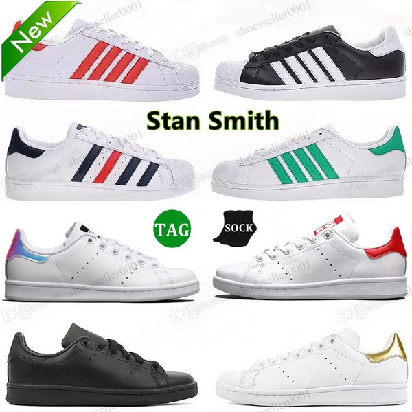 2023 fashion stan smith superstars classic casual shoes men women triple black white oreo laser golden platform flat trainers sports sneaker
2023 fashion stan smith superstars classic casual shoes men women triple black white oreo laser golden platform flat trainers sports sneaker