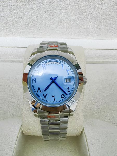 with original box high-quality luxury wristwatch 218238 218235 41mm diamond bezel arabic dial stainless steel bracelet automatic mens wristw, Slivery;brown
with original box high-quality luxury wristwatch 218238 218235 41mm diamond bezel arabic dial stainless steel bracelet automatic mens wristw, Slivery;brown