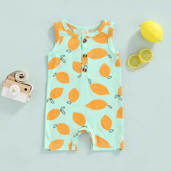 rompers citgeett summer infant baby boy girls sleeveless jumpsuit casual lemon print button romper clothes suit l230314, Blue
rompers citgeett summer infant baby boy girls sleeveless jumpsuit casual lemon print button romper clothes suit l230314, Blue
