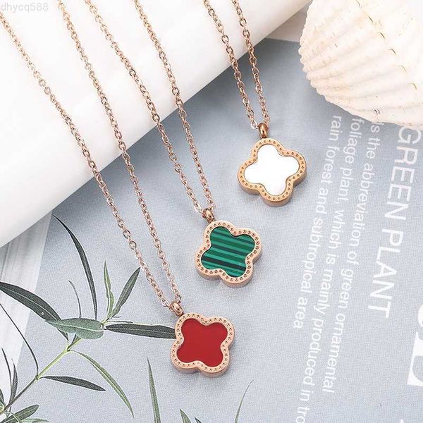 fashionable charm stainless steel waterproof pendant white natural mother of pearl reversible design four leaf clover necklace, Silver
fashionable charm stainless steel waterproof pendant white natural mother of pearl reversible design four leaf clover necklace, Silver