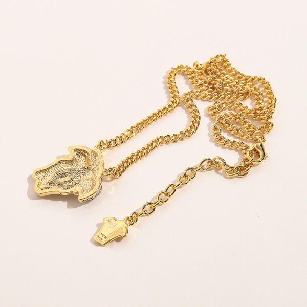 18k gold plated pendant necklace luxury brand designers face embossed stamp fashion women love necklaces wedding party jewellery gift 8go8 4, Silver
18k gold plated pendant necklace luxury brand designers face embossed stamp fashion women love necklaces wedding party jewellery gift 8go8 4, Silver