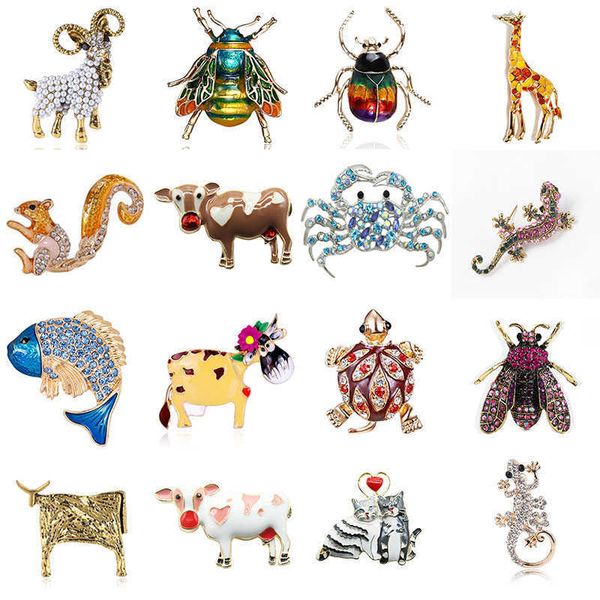 pins brooches fashion personality classic tle insect animal brooch drip oil rhinone alloy accessories men and womenl230315, Gray
pins brooches fashion personality classic tle insect animal brooch drip oil rhinone alloy accessories men and womenl230315, Gray