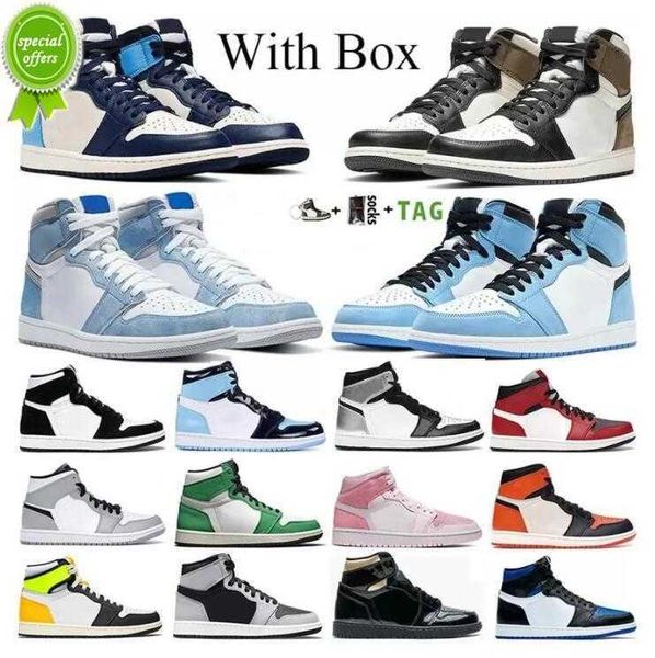 2023 og mens jumpman 1 high og basketball shoes 1s university blue electro orange dark mocha bred shadow unc twist men women sneakers, Black
2023 og mens jumpman 1 high og basketball shoes 1s university blue electro orange dark mocha bred shadow unc twist men women sneakers, Black
