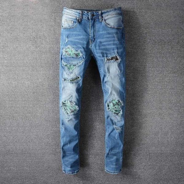 jeans mens am1r1 trousers pants mirri ripped fashion designer brand blue wash worn hole patch diamond men's high street hip hop leisure
jeans mens am1r1 trousers pants mirri ripped fashion designer brand blue wash worn hole patch diamond men's high street hip hop leisure