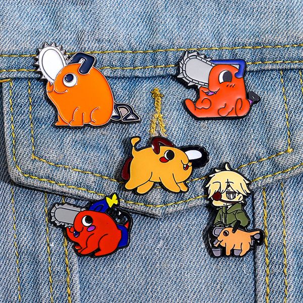 chainsaw man enamel pins custom pochita denji brooches lapel badges cartoon japan anime jewelry gift for fans friends, Blue
chainsaw man enamel pins custom pochita denji brooches lapel badges cartoon japan anime jewelry gift for fans friends, Blue