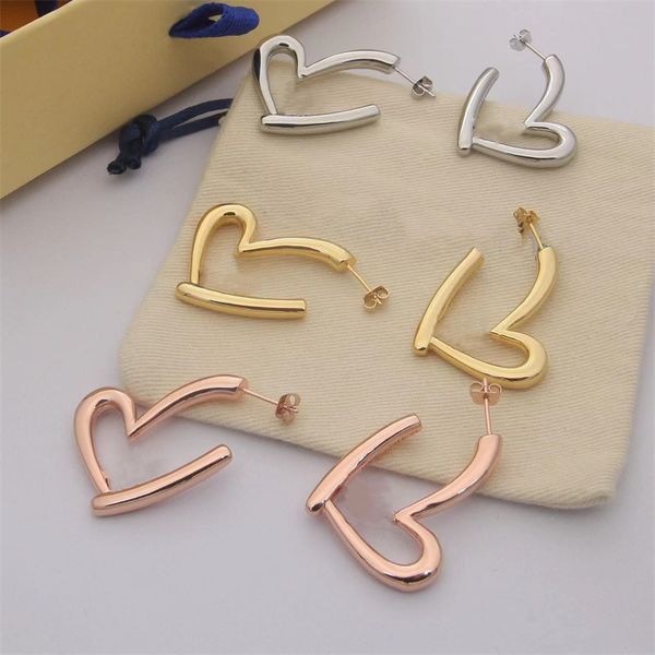 solid gold hoop earrings heart stud classic largest size stainless steel silver couple gifts designer jewelry engagement earrings wholesale, Golden;silver
solid gold hoop earrings heart stud classic largest size stainless steel silver couple gifts designer jewelry engagement earrings wholesale, Golden;silver