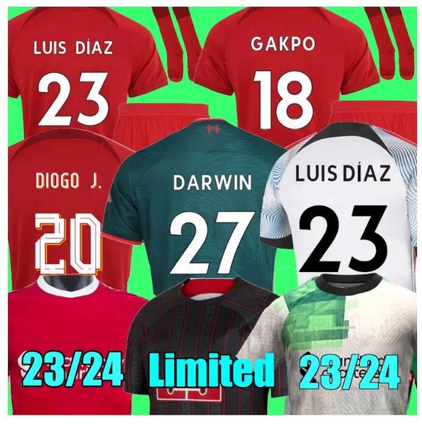 23 24 soccer jerseys gakpo darwin 2023 mohamed luis diaz alexander arnold football kit shirts men kids uniform a.becker goalkeeper, Black;yellow
23 24 soccer jerseys gakpo darwin 2023 mohamed luis diaz alexander arnold football kit shirts men kids uniform a.becker goalkeeper, Black;yellow
