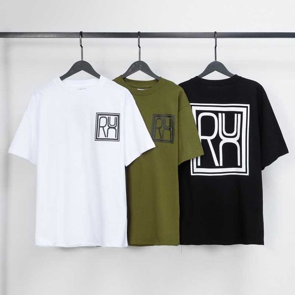 ansc men's and women's high street t shirt fashion brand rhude oversized printed round neck loose short sleeve youth couple trend, White
ansc men's and women's high street t shirt fashion brand rhude oversized printed round neck loose short sleeve youth couple trend, White