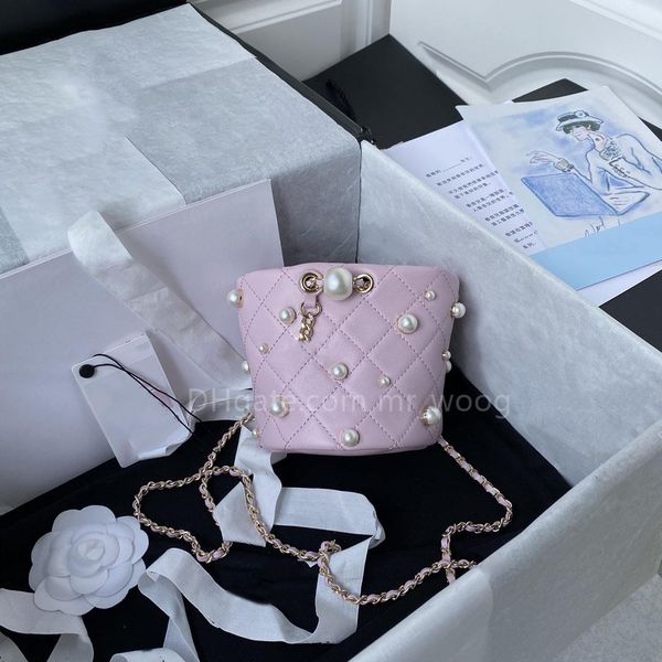 shopping bag spring summer 2023 mini draw string bag pearl small bucket shoulder bag inclined shoulder bag chain bag 5a quality
shopping bag spring summer 2023 mini draw string bag pearl small bucket shoulder bag inclined shoulder bag chain bag 5a quality