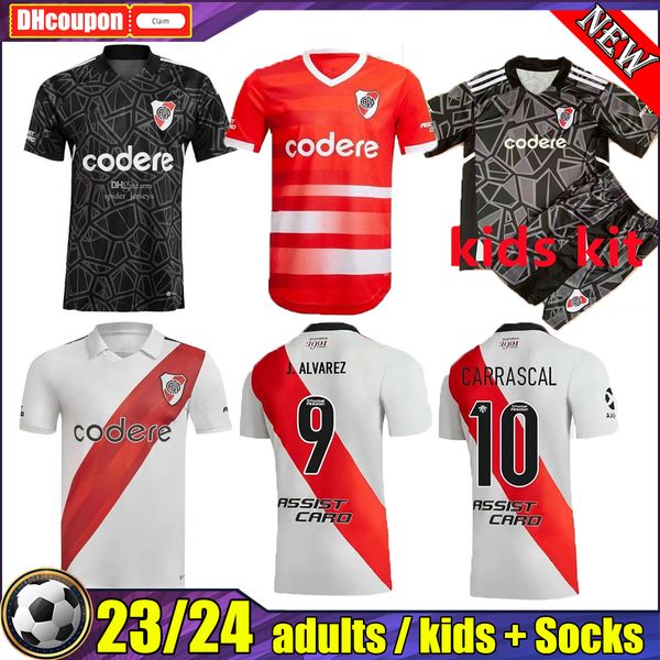 22 23 river plate m.suarez soccer jerseys 2022 2023 fans j.alvarez de la cruz montiel carrascal borre football shirts men kids kit, Black;yellow
22 23 river plate m.suarez soccer jerseys 2022 2023 fans j.alvarez de la cruz montiel carrascal borre football shirts men kids kit, Black;yellow