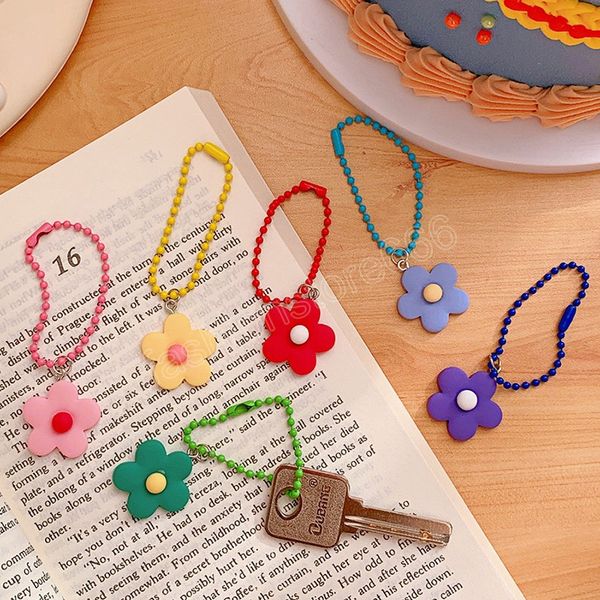 cute flower pendant keychain sweet japanese style decoration girly heart style ins cute colored flower keychain pendant, Silver
cute flower pendant keychain sweet japanese style decoration girly heart style ins cute colored flower keychain pendant, Silver
