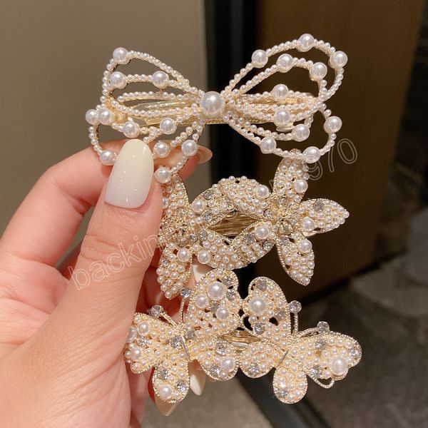 simulated pearl hair clips for women fashion sweet flower butterfly hairpins girls elegant geometric hairgrip hair accessories, Slivery;white
simulated pearl hair clips for women fashion sweet flower butterfly hairpins girls elegant geometric hairgrip hair accessories, Slivery;white