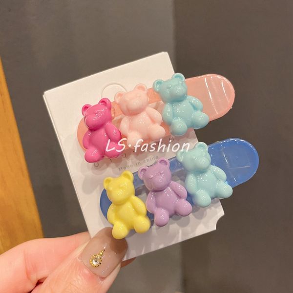 solid colors cartoon bears ribbon girl hair clip bangs claw fashion sweet bb bangs clip hairpin barrettes 1934, Slivery;white
solid colors cartoon bears ribbon girl hair clip bangs claw fashion sweet bb bangs clip hairpin barrettes 1934, Slivery;white