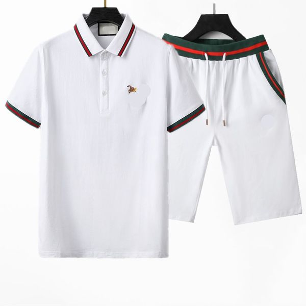 2023 designer brand men's polos suit t-shirt summer casual classic embroidery pattern short-sleeved shorts cotton t-shirt men's cl, White;black
2023 designer brand men's polos suit t-shirt summer casual classic embroidery pattern short-sleeved shorts cotton t-shirt men's cl, White;black