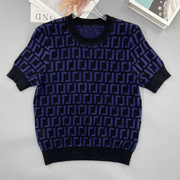 women's knits & tees designer small fragrant wind 2023 summer letter raised round neck short sleeve pullover loose casual 7cn1, White 
women's knits & tees designer small fragrant wind 2023 summer letter raised round neck short sleeve pullover loose casual 7cn1, White