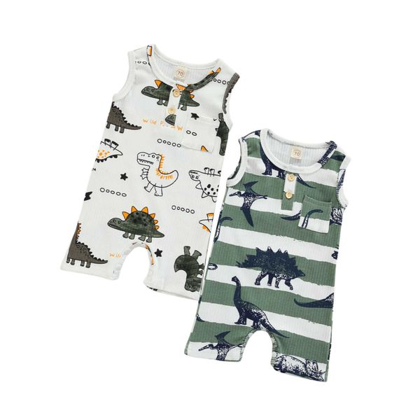 rompers citgeett summer infant baby boys dinosaur print romper sleeveless o-neck jumpsuit pocket clothes l230314, Blue
rompers citgeett summer infant baby boys dinosaur print romper sleeveless o-neck jumpsuit pocket clothes l230314, Blue