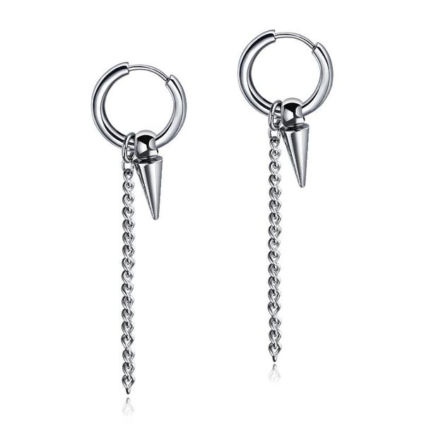 hoop huggie cyue european fashion tassel chain personality trendsetter stainless steel ear for men women jewelryhoop, Golden;silver
hoop huggie cyue european fashion tassel chain personality trendsetter stainless steel ear for men women jewelryhoop, Golden;silver