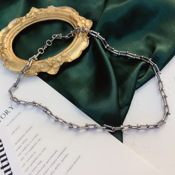 high end design jewelry necklace fashion women design necklace gold plated long chain designer style exquisite gift campus couple, Silver
high end design jewelry necklace fashion women design necklace gold plated long chain designer style exquisite gift campus couple, Silver