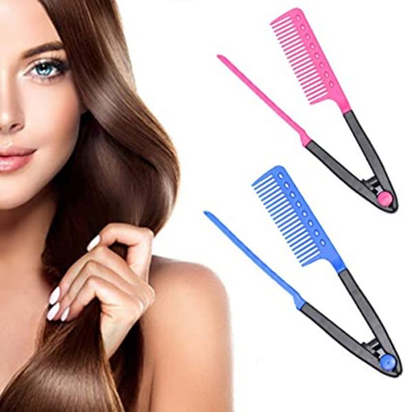 v type folding hair comb clip washable hair straightener brush portable diy hair styling tool salon hairdressing accessories, Silver
v type folding hair comb clip washable hair straightener brush portable diy hair styling tool salon hairdressing accessories, Silver