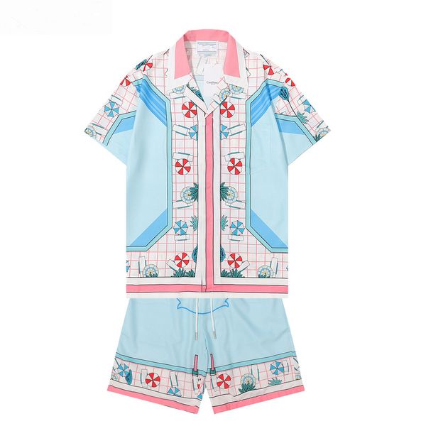 23 crime summer fashion mens tracksuits hawaii beach pants set designer shirts floral leisure shirt man slim fit the board of directors shor, Gray
23 crime summer fashion mens tracksuits hawaii beach pants set designer shirts floral leisure shirt man slim fit the board of directors shor, Gray