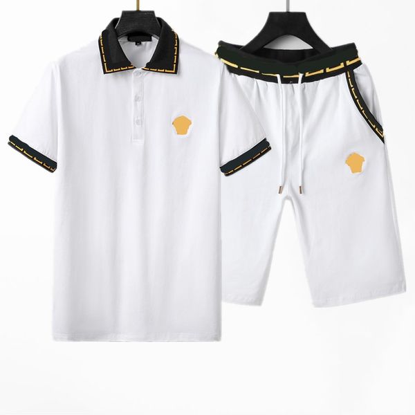 2023 designer brand men's polos suit t-shirt summer casual classic embroidery pattern short-sleeved shorts cotton t-shirt men's cl, White;black
2023 designer brand men's polos suit t-shirt summer casual classic embroidery pattern short-sleeved shorts cotton t-shirt men's cl, White;black