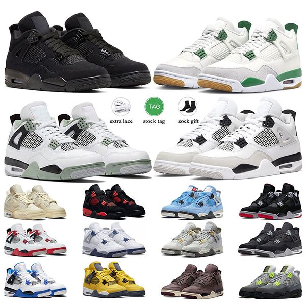 black cat 4s men basketball shoes 4 women sneakers cactus jack military black canvas red thunder sail white cement pine green pure money men
black cat 4s men basketball shoes 4 women sneakers cactus jack military black canvas red thunder sail white cement pine green pure money men