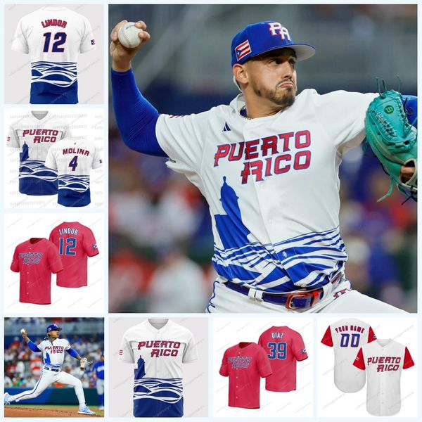 puerto rico 2023 world baseball classic jerseys francisco lindor carlos correa yadier molina hector santiago javier baez edwin diaz soto ram, Blue;black
puerto rico 2023 world baseball classic jerseys francisco lindor carlos correa yadier molina hector santiago javier baez edwin diaz soto ram, Blue;black