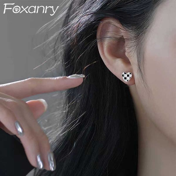 charm anry prevent allergy silver color love heart d earrings for women new fashion simple geometric party jewelry gifts l230315, Golden 
charm anry prevent allergy silver color love heart d earrings for women new fashion simple geometric party jewelry gifts l230315, Golden