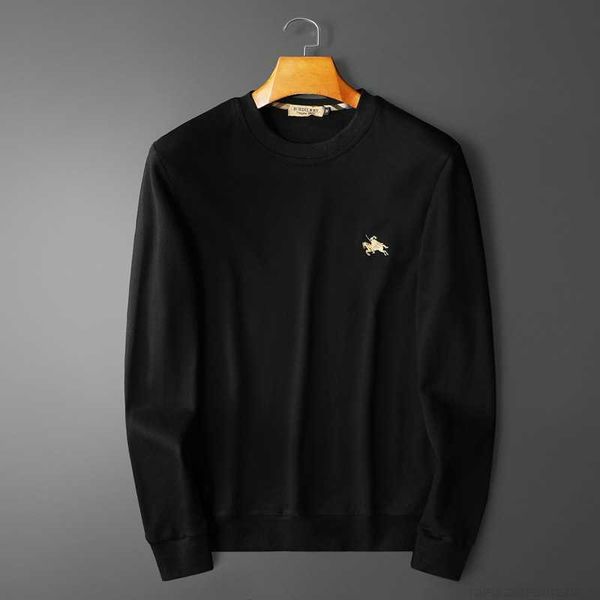 correct version of b burbry luxury designer long sleeved sweater 2023 new embroidered slim fit war horse men's bottom shirt 2seasonal c, Black
correct version of b burbry luxury designer long sleeved sweater 2023 new embroidered slim fit war horse men's bottom shirt 2seasonal c, Black