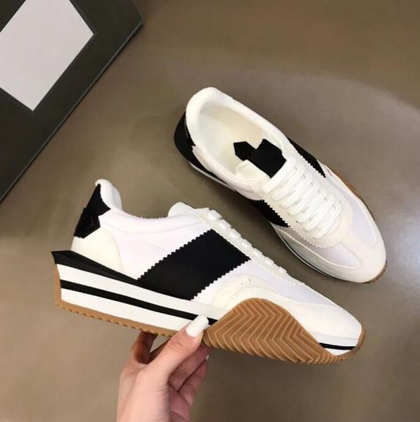 luxuy design men james sneaker shoes side stripe trainer suede nylon calfskin skateboard walking chunky rubber sole comfort footwaer eu38-46, Black
luxuy design men james sneaker shoes side stripe trainer suede nylon calfskin skateboard walking chunky rubber sole comfort footwaer eu38-46, Black