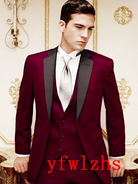 handsome groom tuxedos two buttons man's suits notch lapel groomsmen wedding/prom/dinner man blazer jacket pants vest tie n03012, Black;gray
handsome groom tuxedos two buttons man's suits notch lapel groomsmen wedding/prom/dinner man blazer jacket pants vest tie n03012, Black;gray