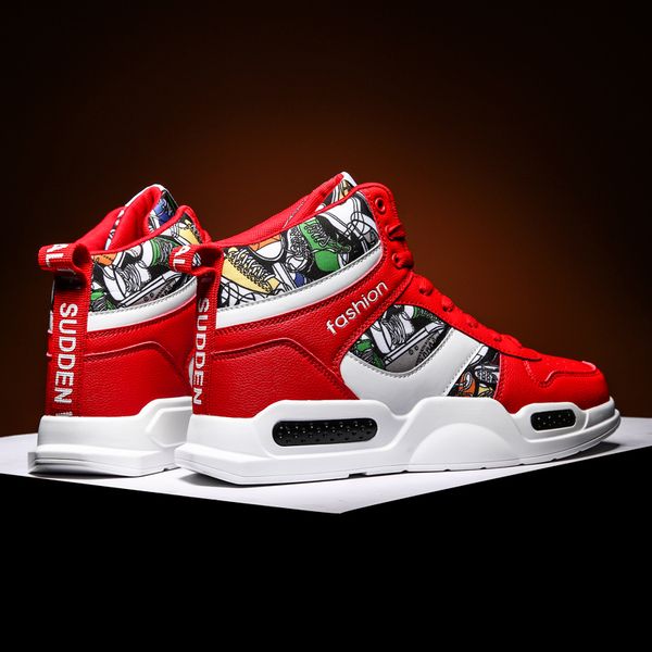 dress shoes sneakers men's basketball shoes fashion graffiti shoes male comforthable sports shoes gym training athletic shoes women 230, Black
dress shoes sneakers men's basketball shoes fashion graffiti shoes male comforthable sports shoes gym training athletic shoes women 230, Black