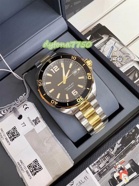 2023 three needle steel belt quartz watch diameter 41 mm with swiss quartz movement sapphire mirror one-way rotable ring mouth 904 fine stee, Slivery;golden
2023 three needle steel belt quartz watch diameter 41 mm with swiss quartz movement sapphire mirror one-way rotable ring mouth 904 fine stee, Slivery;golden