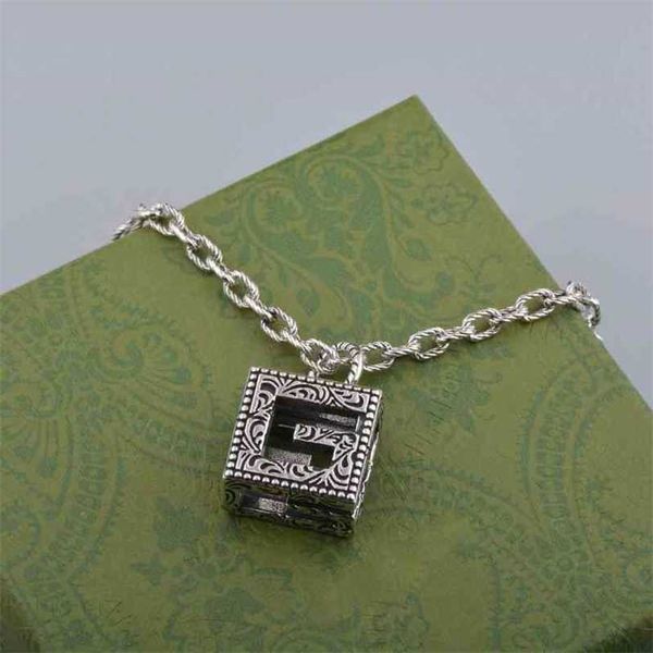 necklace 2023 new ancient square necklace made of old silver style hollow pattern pendant couple's clavicle chain
necklace 2023 new ancient square necklace made of old silver style hollow pattern pendant couple's clavicle chain