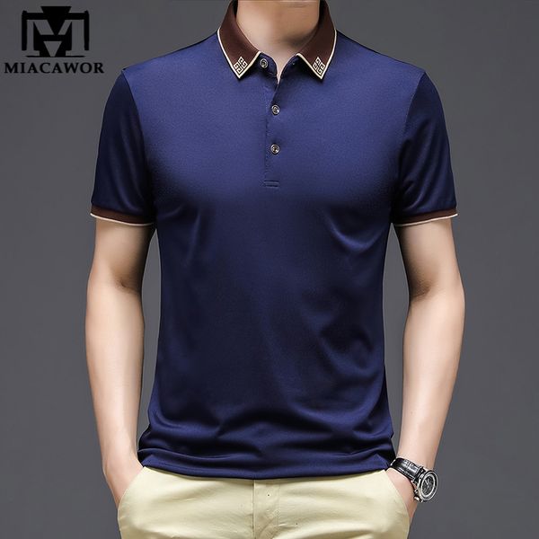 men's polos original brand design polo shirt solid color tee summer short sleeve breathable camisa masculina men clothing t1028 230316, White;black
men's polos original brand design polo shirt solid color tee summer short sleeve breathable camisa masculina men clothing t1028 230316, White;black