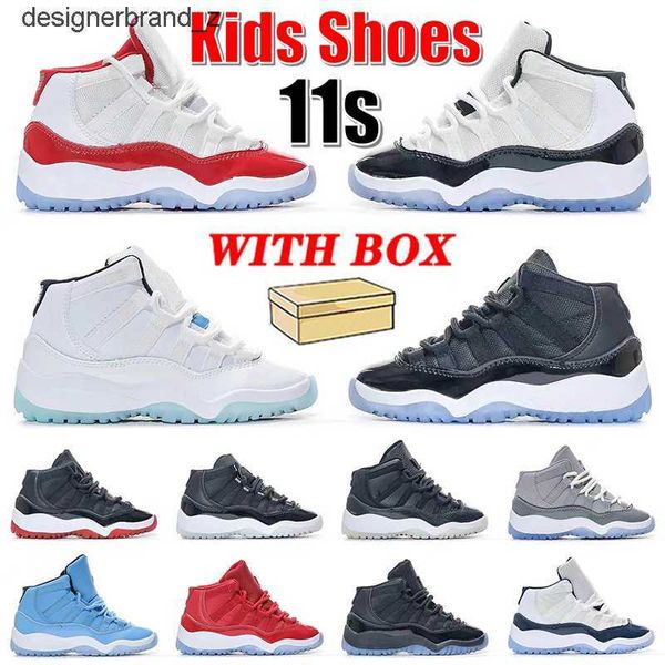 with box 11s kids children basketball shoes designer jumpman 11 cherry concord legend blue gamma space jam bred cool grey win like youth yds, Black
with box 11s kids children basketball shoes designer jumpman 11 cherry concord legend blue gamma space jam bred cool grey win like youth yds, Black