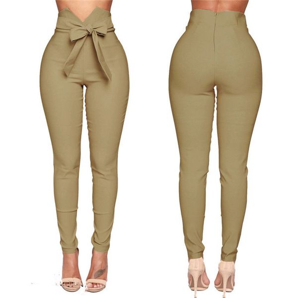 women's pants capris trousers women high waist casual pants fashion ladies bowknot long slim skinny pant bandage elastic pencil trouser, Black;white
women's pants capris trousers women high waist casual pants fashion ladies bowknot long slim skinny pant bandage elastic pencil trouser, Black;white