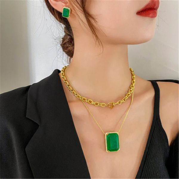 14k gold vintage lab emerald pendant party wedding pendants chocker necklace for women bridal promise jewelry gift, Slivery;golden
14k gold vintage lab emerald pendant party wedding pendants chocker necklace for women bridal promise jewelry gift, Slivery;golden