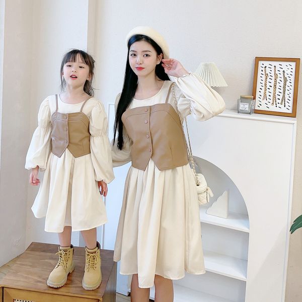 family matching outfits mummy and daughter matching dress same mom and baby clothes fashion mother girls equal clothing 2 piece sets womens, Blue
family matching outfits mummy and daughter matching dress same mom and baby clothes fashion mother girls equal clothing 2 piece sets womens, Blue