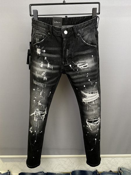men's jeans slim skinny pencil pants slimming man emaciated casual trousers men dsquare european zipper pocket classic pant grey jean b, Black
men's jeans slim skinny pencil pants slimming man emaciated casual trousers men dsquare european zipper pocket classic pant grey jean b, Black