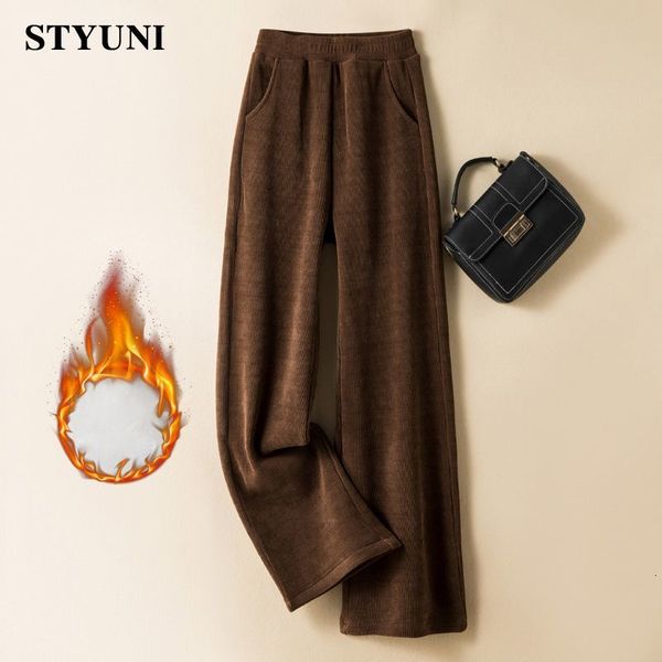 women's pants capris corduroy solid casual fleece thick warm winter women's pants elastic high waist ankle-length wide leg straigh, Black;white
women's pants capris corduroy solid casual fleece thick warm winter women's pants elastic high waist ankle-length wide leg straigh, Black;white