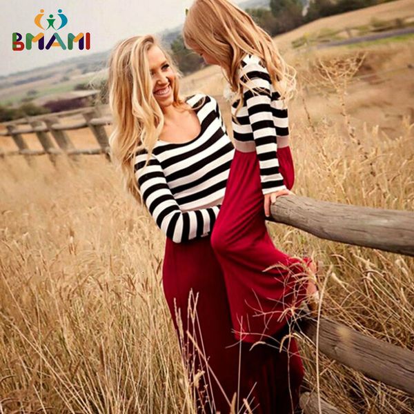 family matching outfits mother daughter dresse family matching clothes striped long sleeve patchwork mom daughter dress family look fashion, Blue
family matching outfits mother daughter dresse family matching clothes striped long sleeve patchwork mom daughter dress family look fashion, Blue