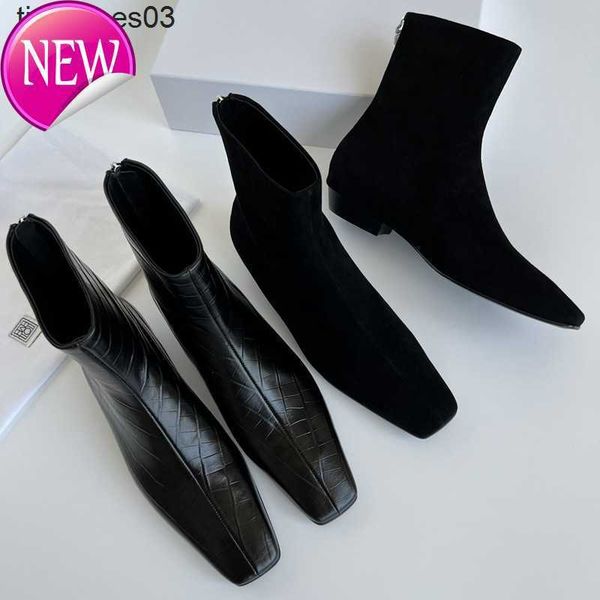 dress shoes women designers rois pure original the row short boots women's square head single boots high-grade black women's boots
dress shoes women designers rois pure original the row short boots women's square head single boots high-grade black women's boots