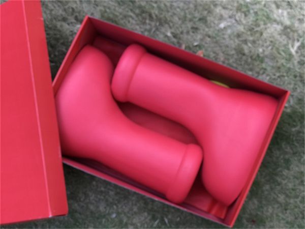 2023 designer mschf men women rain boots big red boot eve rubber astro boy reps over the knee booties cartoon shoes thick bottom platform si, Black
2023 designer mschf men women rain boots big red boot eve rubber astro boy reps over the knee booties cartoon shoes thick bottom platform si, Black